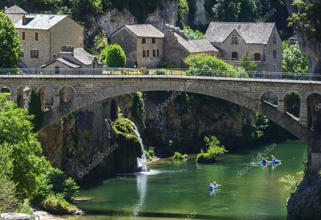 La Petite Maison D'Arnal Sainte-Énimie Esterno foto